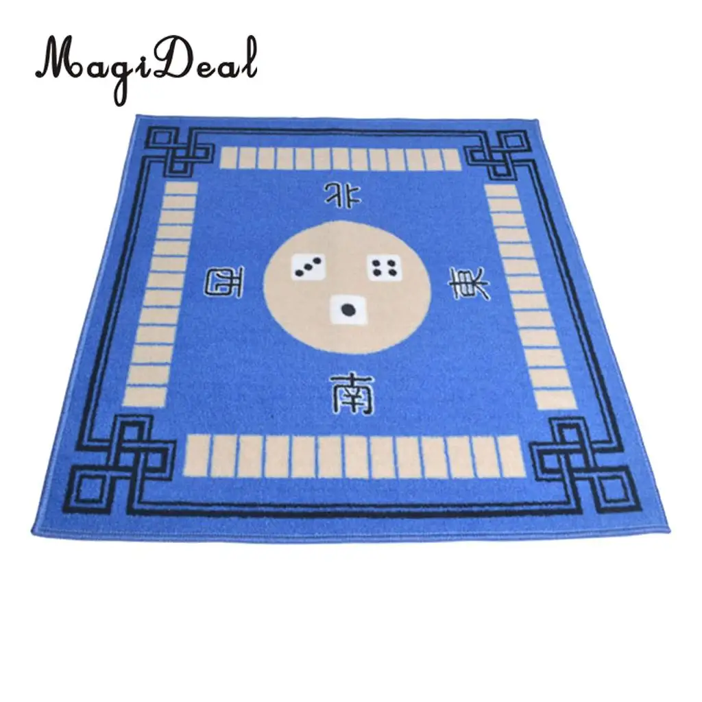 MagiDeal Mahjong Table Mat Cover Carpet Silence Multifunctional Household Thickening