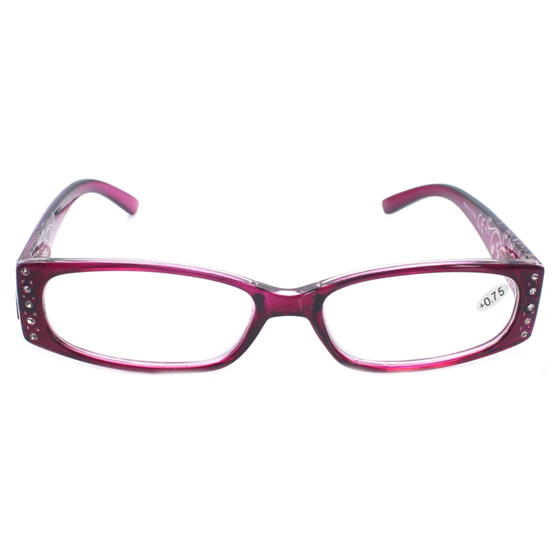 Handoer, женские очки для чтения, оправа, женские, фиолетовые, TR-90, полная оправа, очки для чтения, очки по рецепту, женские очки