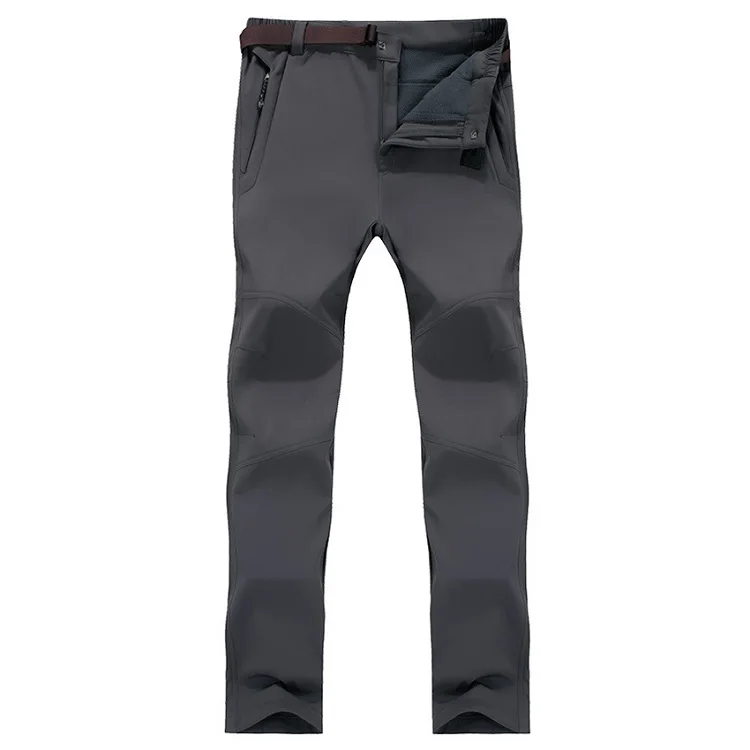 JACKSANQI зимние мужские флисовые штаны для улицы, водонепроницаемые, походные, для альпинизма, лыжного спорта, мужские брюки 7XL RA048