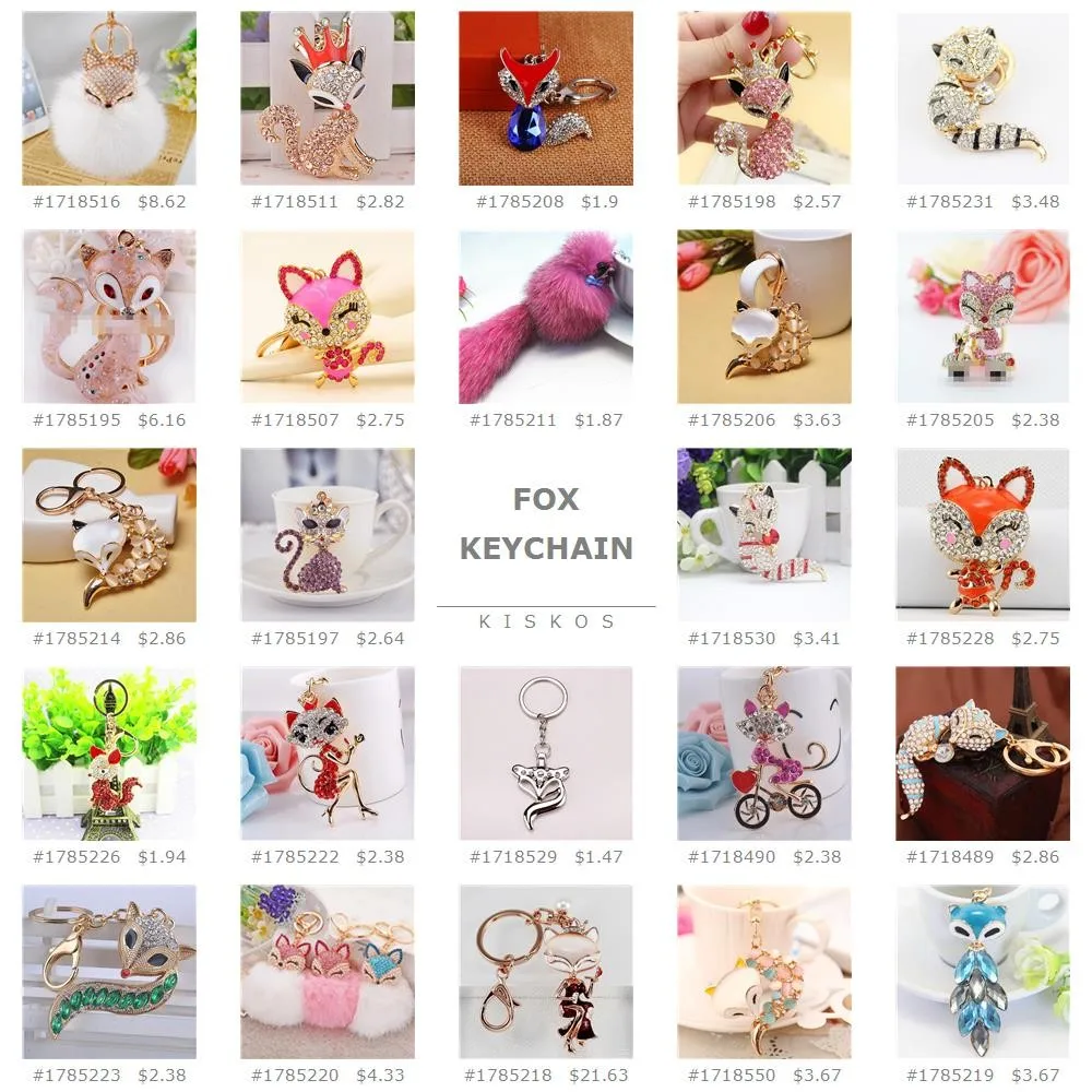 Fox Keychain