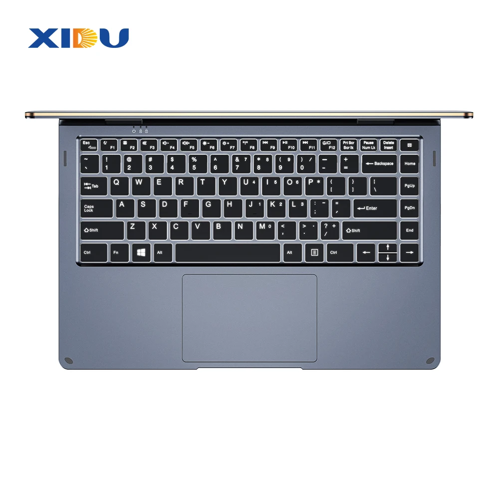 XIDU 14.1 بوصة Window10 RAM 6 GB ROM 128 GB لوحة مفاتيح بإضاءة خلفية كمبيوتر محمول 1080 IPS شاشة لمس فائقة دفتر 512G SSD فتحة للبطاقات