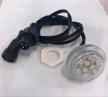 

Addressable 35mm led pixel light;9leds 5050;DC12V;2.16W;IP65;UCS1903 IC;clear cover with flat cover;with 1m long 13.5mm pigtials