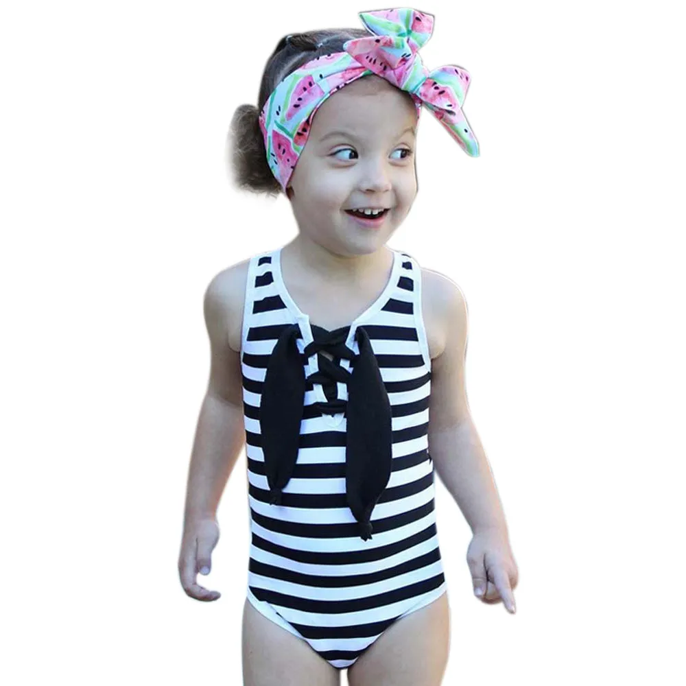 bikini 2017 swimsuit swimwear Toddler Kids swimwear Baby Girls One Piece bathing suit swimsuits