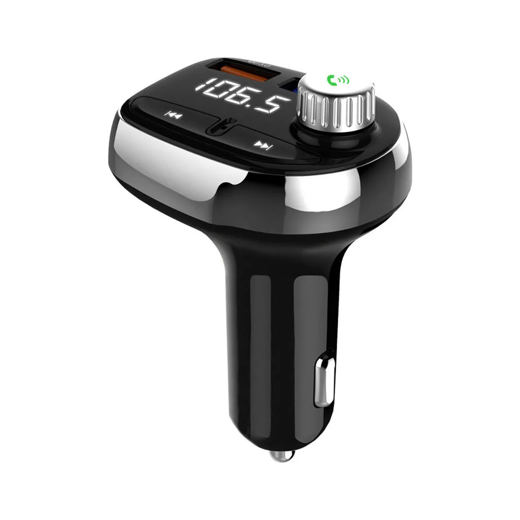 

Car Bluetooth FM Transmitter Wireless Hands Free Kit MP3 Music Player Support TF Card 5V 2.1A USB Charger FM Modulator #WL1