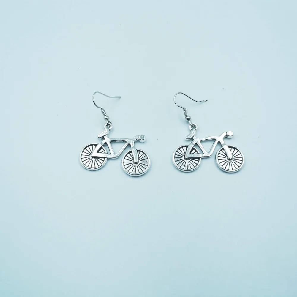 

Fashion Handmade Simple Design punk style bike Drop Earrings For Jewelry Gift Women Dropshipping