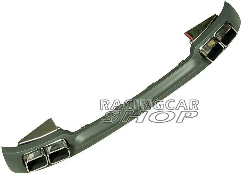 BMW F01 F02 730 740i 740Li 750i 750L Change To 760 High Quality QUAD EXHAUST REAR DIFFUSER 2010UP