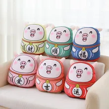 38 см Kawaii талисман Свинья подушка для сна подушка Очаровательная мягкая игрушка поросенок Япония игрушка мягкие животные любовь кукла Болстер дети девочка подарок