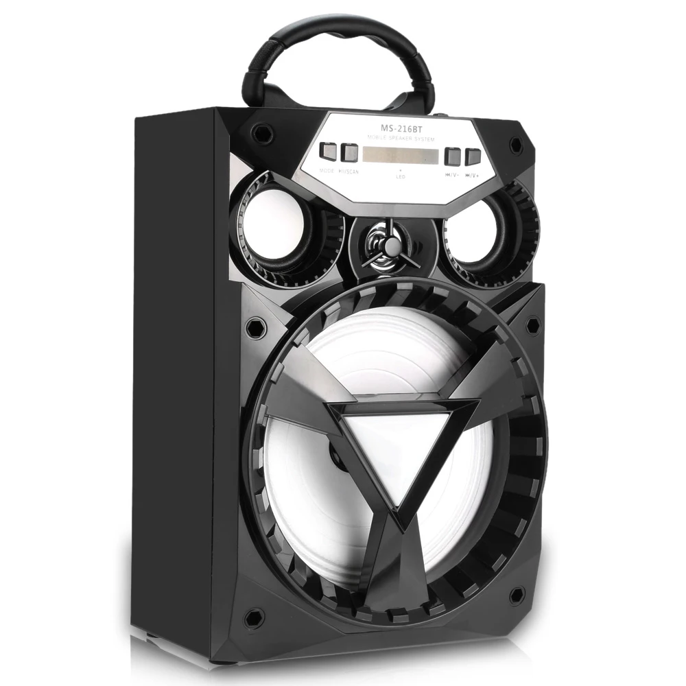 MS 216BT портативный Bluetooth беспроводной стерео динамик Громкоговоритель Hi Fi с