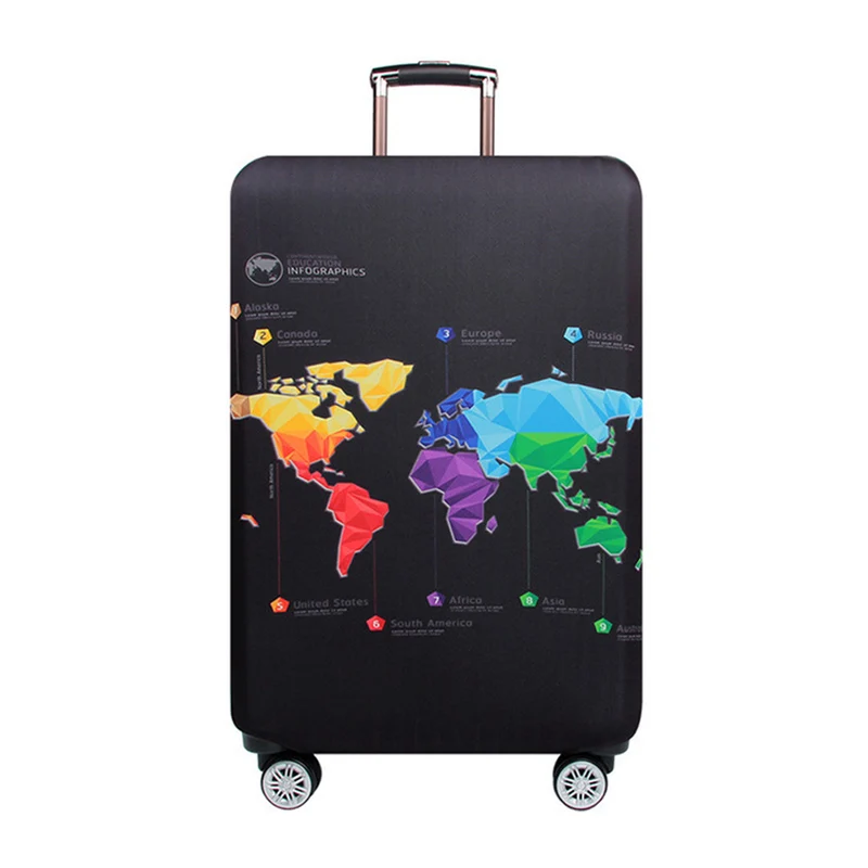 travel trolley luggage case suitcase elastic protective cover travel accessories for 18-32 inch luggage cover Dust suitcase case