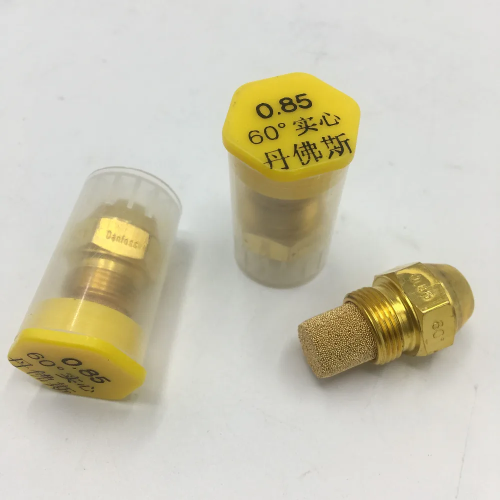 3 шт. 60 * градусов. 85 ГПХ твердого типа S/B DANFOSS сопло масляной горелки с бесплатным