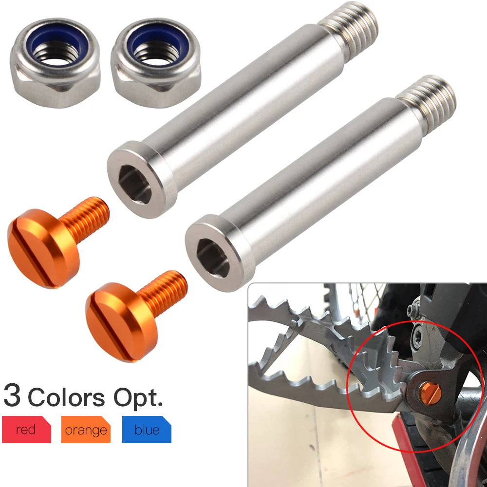Footrests подножки для KTM 80 85 125 150 200 250 300 350 400 450 500 530 SX SXF EXC EXCF XC XCF XCW XCFW 04 2020|Накладки и