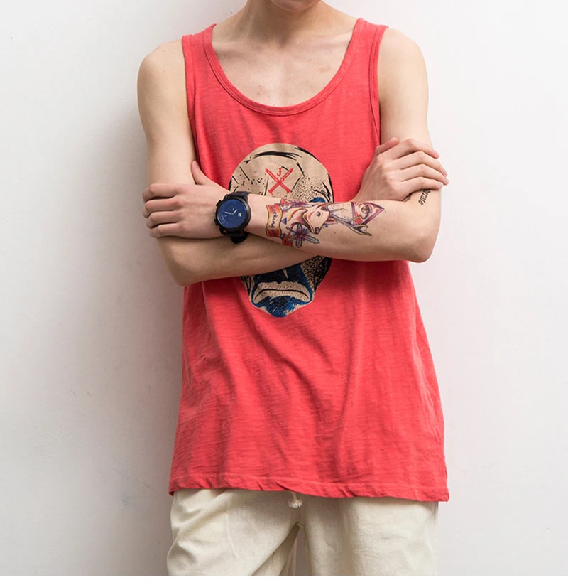 Свободные Graphic Tank Top Для мужчин лето вздох Для мужчин s Топы мышц ребята рубашка без рукавов Академия Для мужчин бодибилдинг одежда Y7Y83