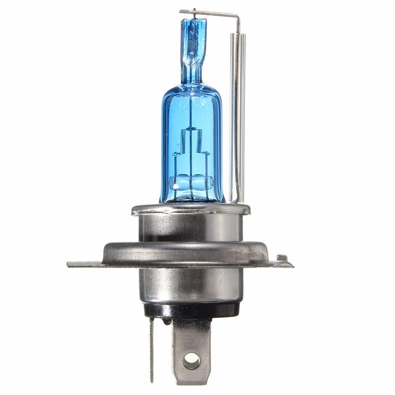 

H4 Super White Moto Halogen Bulb Hi/Lo Beam 6000K P43t Scooter Moto Headlight Xenon Lamp Light Sourse Motor Styling DC12V