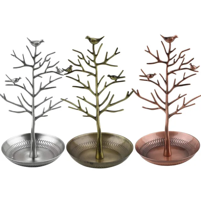 Aliexpress Retro Earring Ring Jewelry Vintage Bird Tree Retro Earring Ring Jewelry Vintage Bird Tree Stand Display Organizer Holder Show Rack