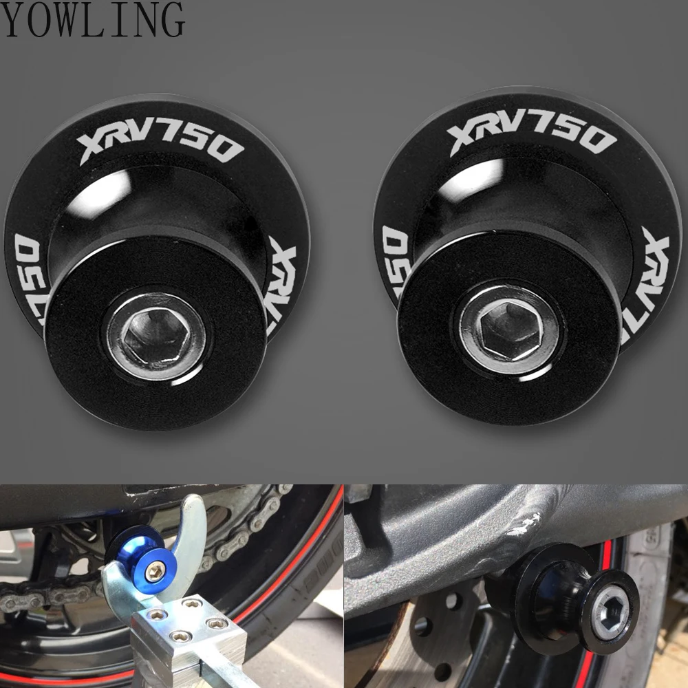 8 мм аксессуары для мотоциклов стойки винты Swin garm Swingarm Катушки слайдер HONDA XRV750