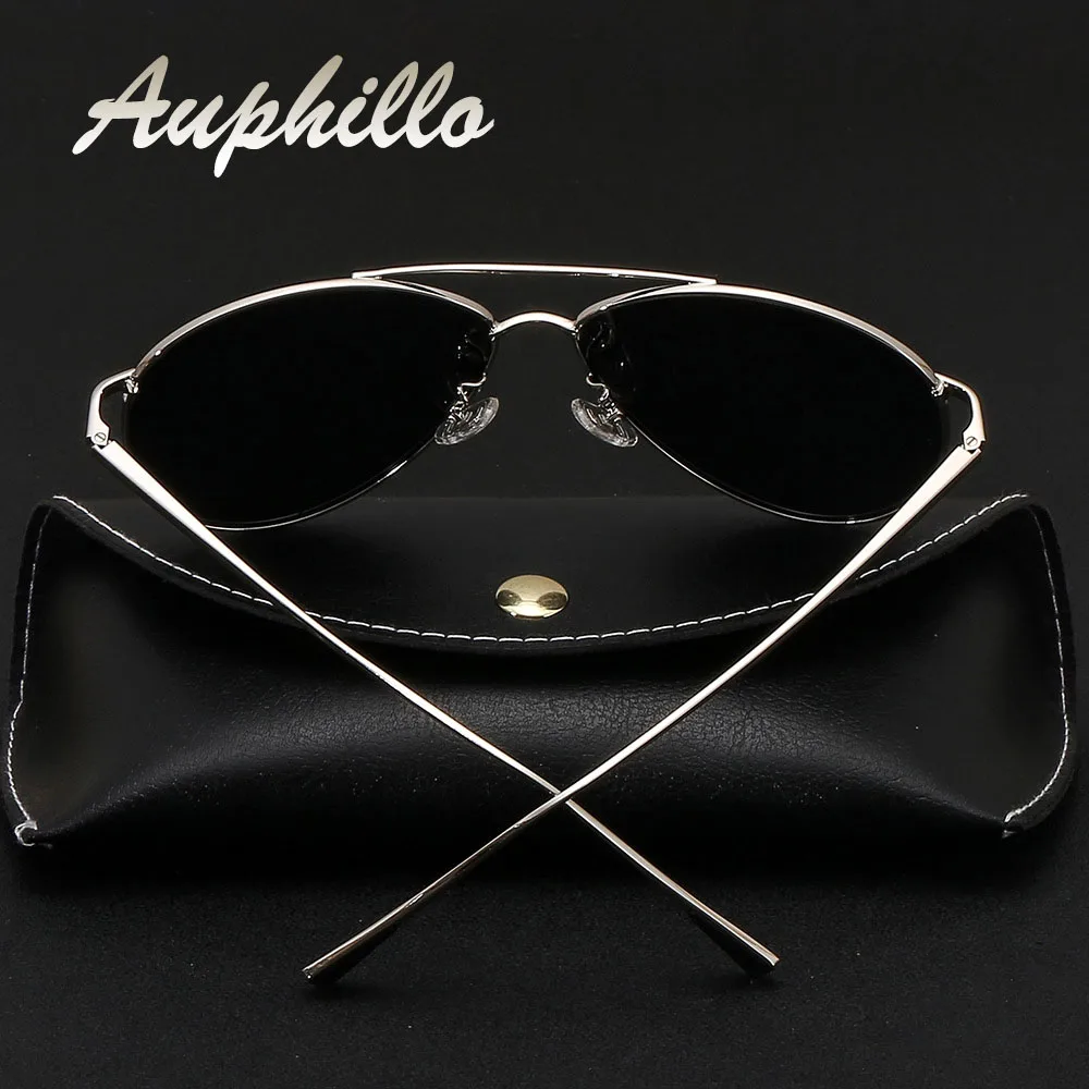 AUPHILLO Pilot Sunglasses Men Polarized Driver's Driving Glasses Classic Brand Designer Photochromic Sunglasses gafas sol hombre AUPHILLO Pilot Sunglasses Men Polarized Driver's Driving Glasses Classic Brand Designer Photochromic Sunglasses gafas sol hombre