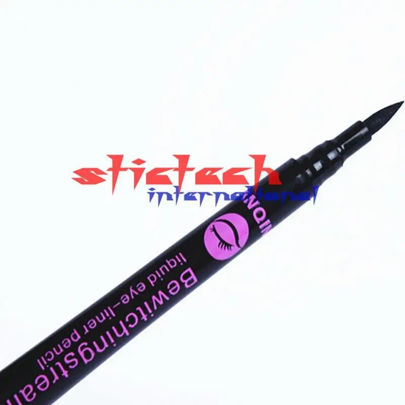 Ems или dhl 500 шт. Высококачественная женская черная жидкая подводка для глаз водостойкий макияж карандаш для глаз