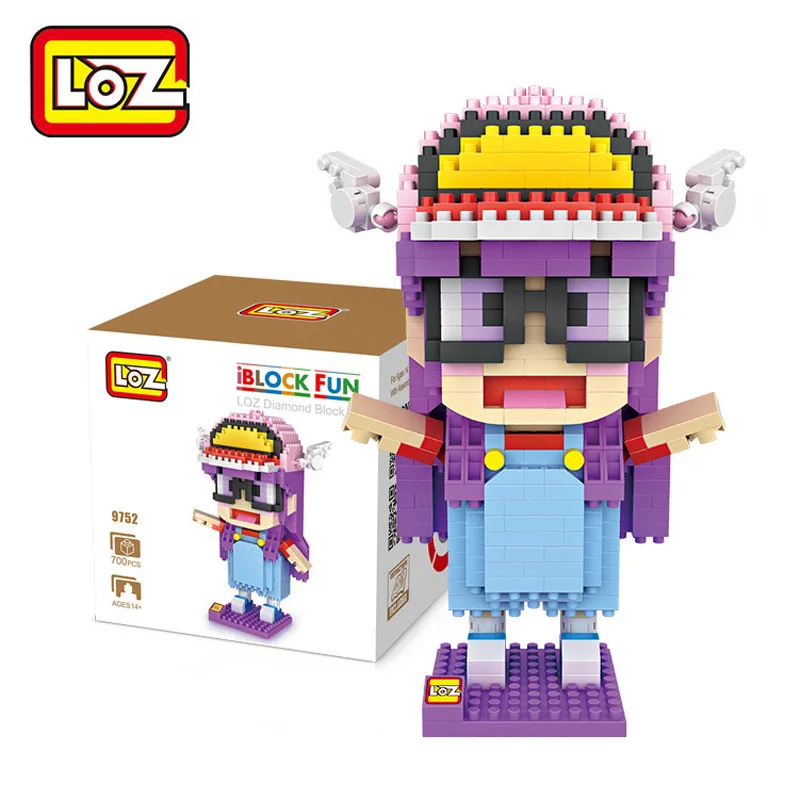 

LOZ Arale Building Blocks Japanese Anime Action Figure Educational Kids Toys brinquedos juguetes menino