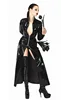 2022 NEW Women Patent Leather Long Coat Black PVC Bodysuit Dress The Matrix Halloween Cosplay Gay Latex Costume ► Photo 1/5