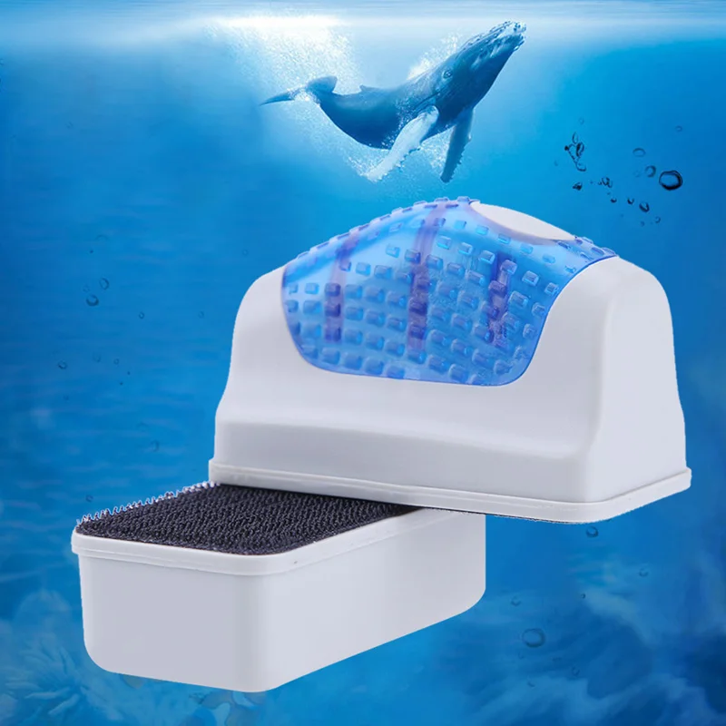 4 Sized Magnetic Aquarium Brush Fish Tank Brush Glass