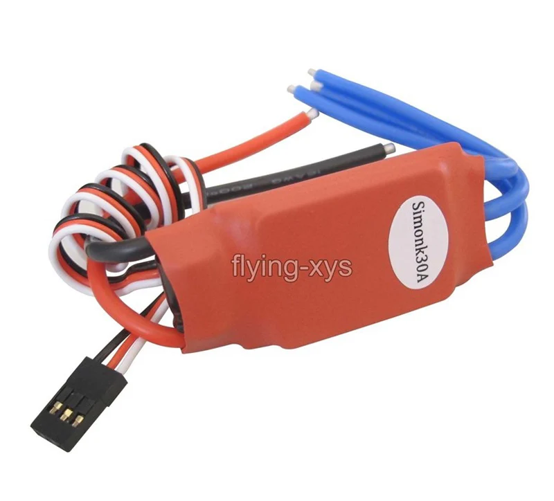 1 шт. Simonk 30A бесщеточный ESC прошивка BEC 5 V/2A подходит для RC дистанционного