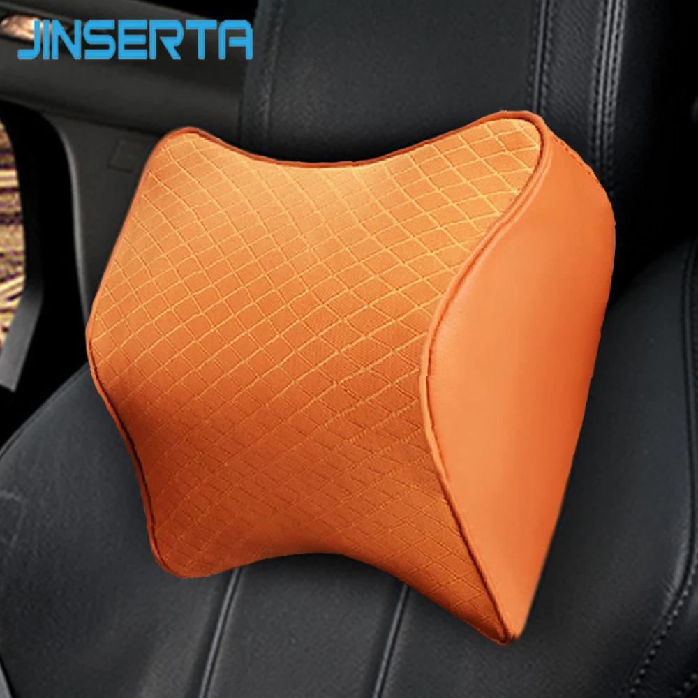 JINSERTA Space Memory Foam подушка для шеи Автомобильная сиденья путешествий удобный