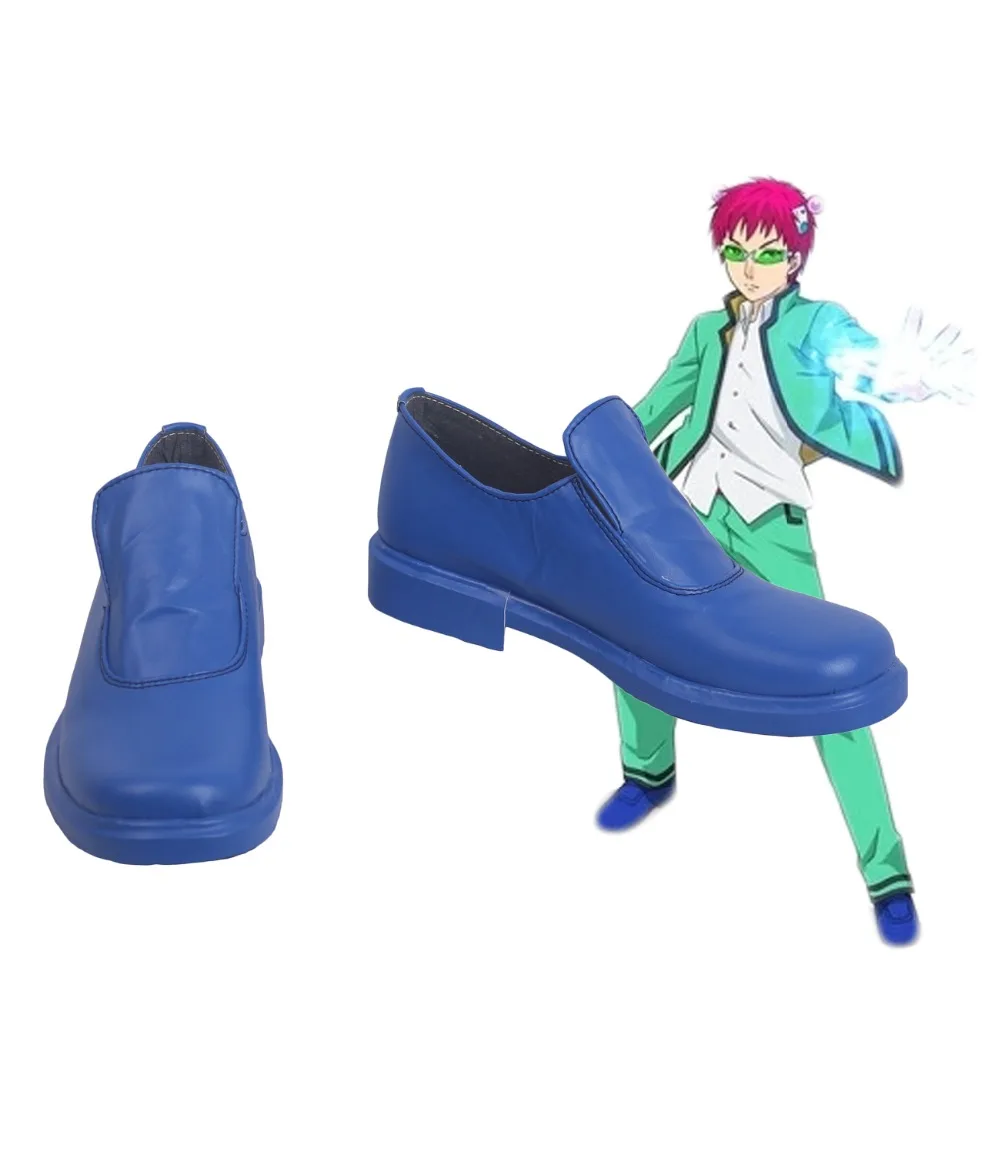 The Disastrous Life Of Saiki K Kusuo Saiki Cosplay Shoes Blue Boots the-disastrous-life-of-saiki-k-kusuo-saiki-cosplay-shoes-blue-boots
