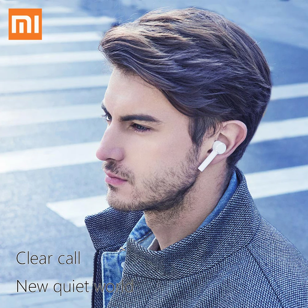  in stock Xiaomi Air TWS AAC HD True Wireless Bluetooth Earphone Active Noise Cancelling Smart Touch