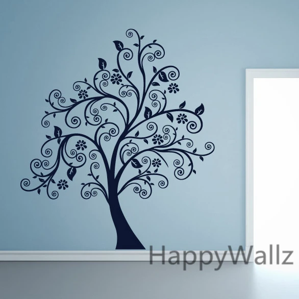 

Large Tree Wall Sticker Family Tree Wall Decal Kids Room Decorative DIY Tree Wallpaper Wall Decors Modern Decoration T41