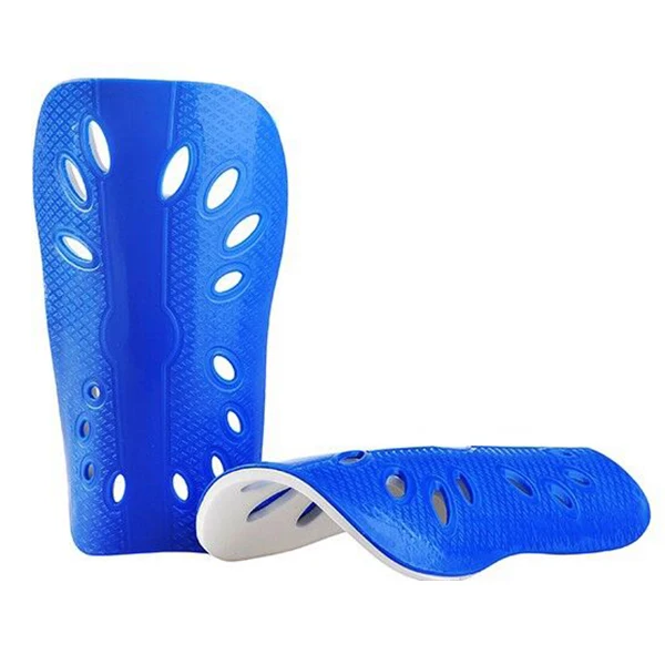 

1 Pair Football Shin Pads Basketball Shin Guards Protector for Kids Adults - Blue,16.3x11cm / 6.4x4.3inch