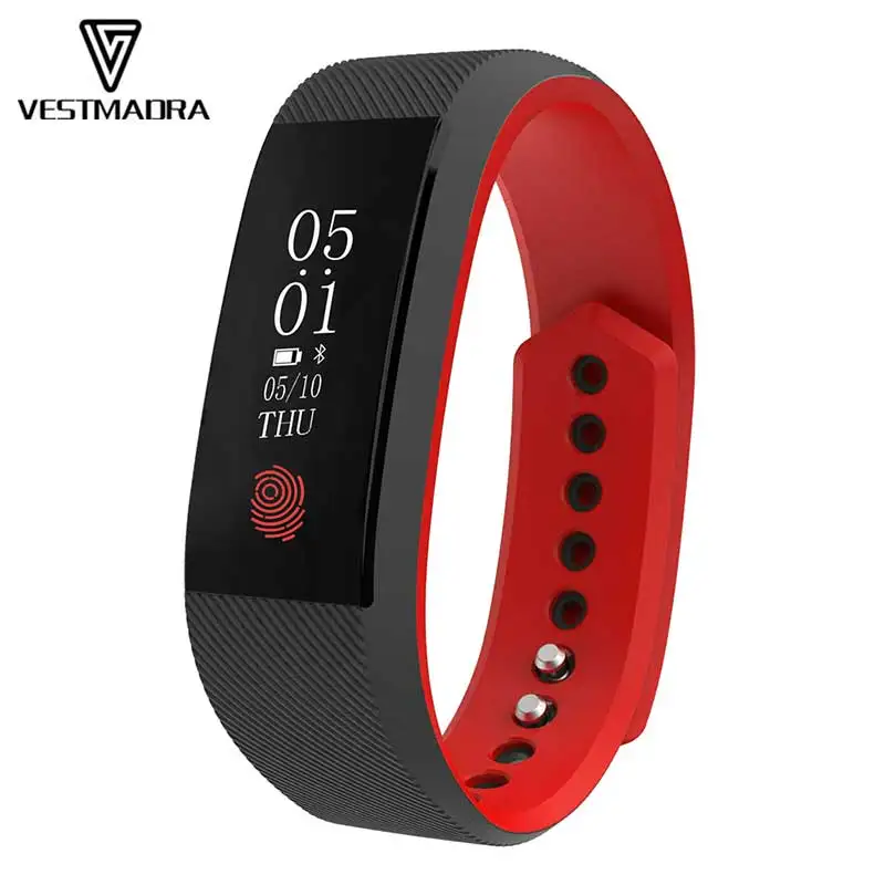 VESTMADRA 2017 Hot Smart Band Bracelet Watch Wristband Heart Rate Waterproof IP67 PK Fit Bit