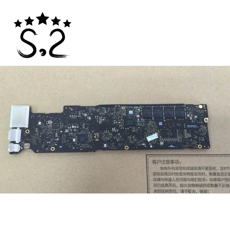Логическая плата для Macbook Air 11 &quotA1466 материнская 1 6 GHz (i5 2050U) 4GB используется
