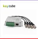 CCTV 4-канальный пассивный передатчик видео Balun BNC штекер для UTP RJ45 CAT5 4 CH UTP Видео балун Трансмиссия для CCTV Системы