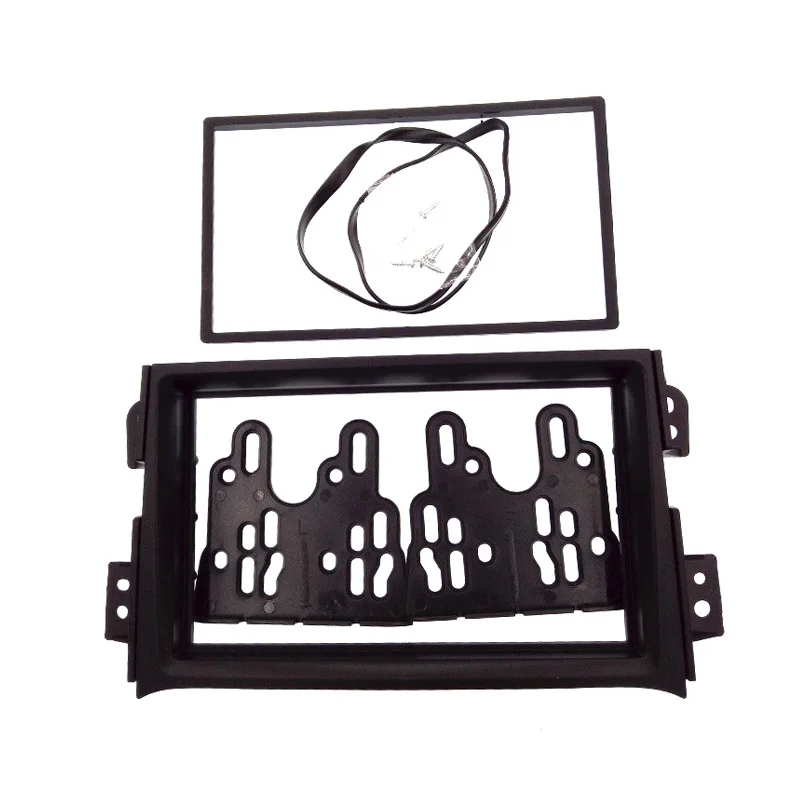 

2 Din Car Radio Fascia for 2008-2014 Suzuki Splash Auto stereo Panel Kit Dash CD Plate Frame Black