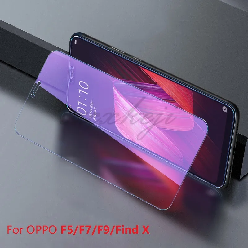 2 шт./партия 9H закаленное стекло для OPPO F5 F7 F9 защита для экрана полное покрытие стекло для OPPO F5/A73 F7/R15 F9/R17 защитная пленка