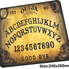 Ouija коврик для мыши, 240x200x3 мм, коврики для мыши, лучший игровой коврик для мыши, геймер, рождественские подарки, персонализированные коврики для мыши, красочный Коврик для ПК