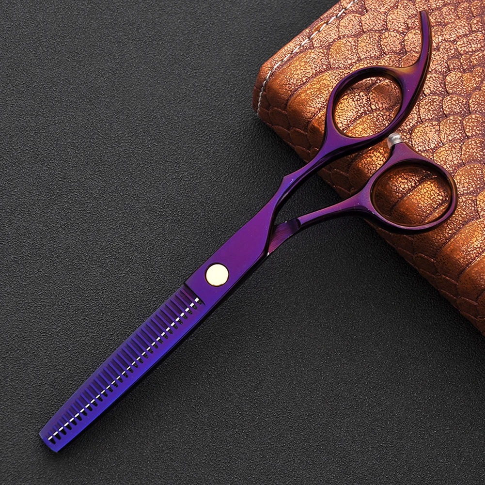 2 шт. японские 440c ножницы для волос для парикмахерских парикмахерские товары титановые Профессиональные Парикмахерские ножницы для стрижки волос