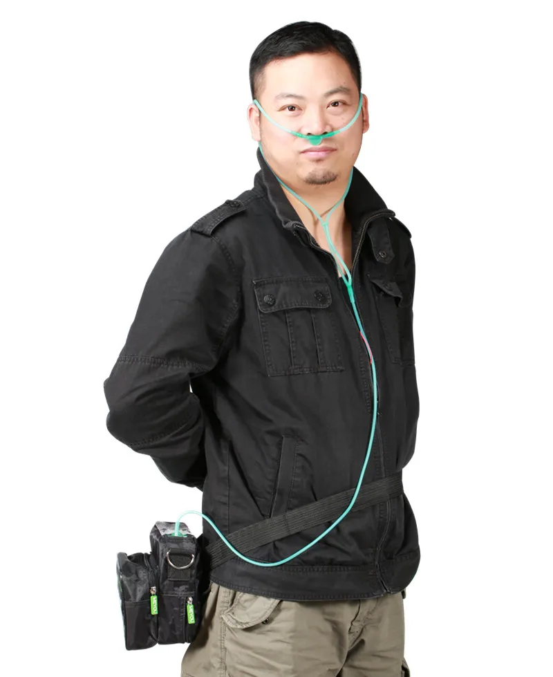  DC12V Li Battery Oxygen Concentrator Health Care Medical Car Use 110V 220V Mini Portable Oxygen Gen