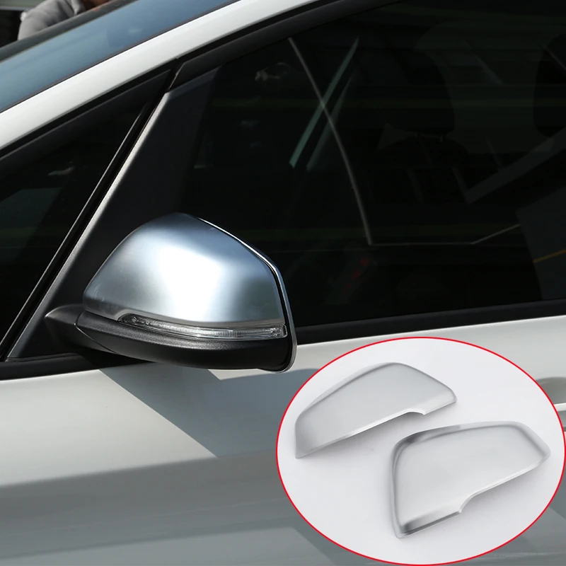 DIYUCAR ABS Chrome Center console Decoration cover Trim for Left Handle driver For Giulia Stelvio
