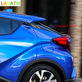 

The New ABS For Toyota C-HR CHR 2016 2017 2018 Rear Bumper Protector Skid Plate Cover Tail Trunk Wing Auto Exterior Styling