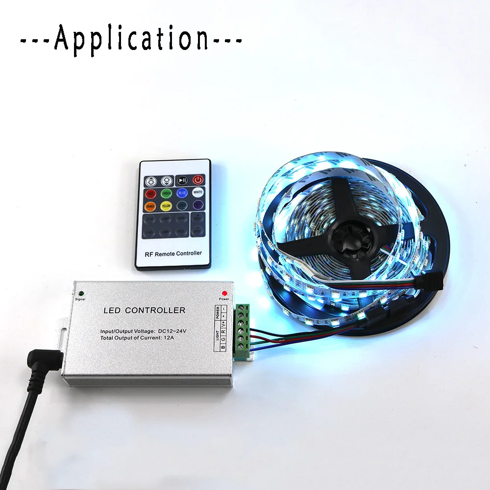 LED-Controller-DC12-24V-12A-20keys-LED-Wireless-RF-Controller-LED-RGB-Color-Remote-Controller-For