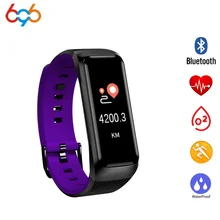 696 B02 Bluetooth Смарт-часы браслет женский физиологические смарт-браслет с функциями измерения пульса и артериального давления мониторинга напоминание отслеживание занятий спортом