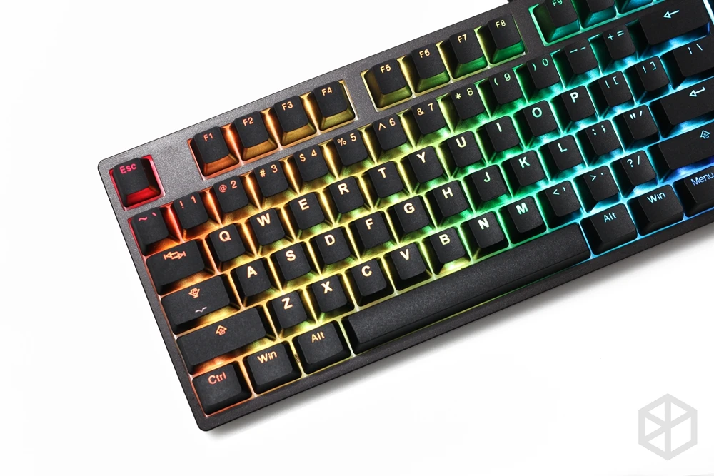Taihao pbt двойные колпачки для клавиш самостоятельной сборки игровая механическая