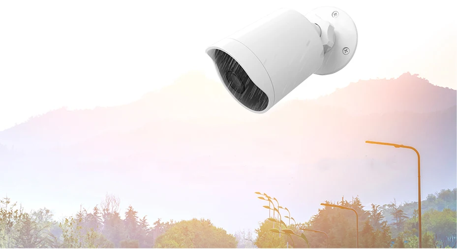 Умная уличная камера безопасности Yi 1080 P, водонепроницаемая уличная камера, облачная камера ночного видения, система видеонаблюдения, wifi для дома