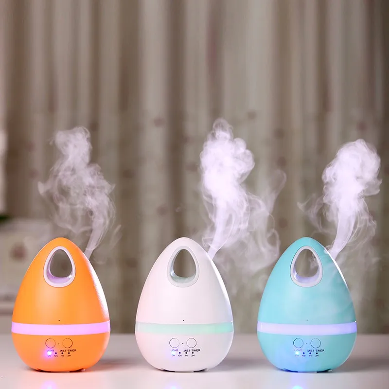 

200ML Ultrasonic Aroma Humidifier Essential Oil Diffuser with LED Light Air Humidificador Creative Egg Shape Mist Maker Difusor