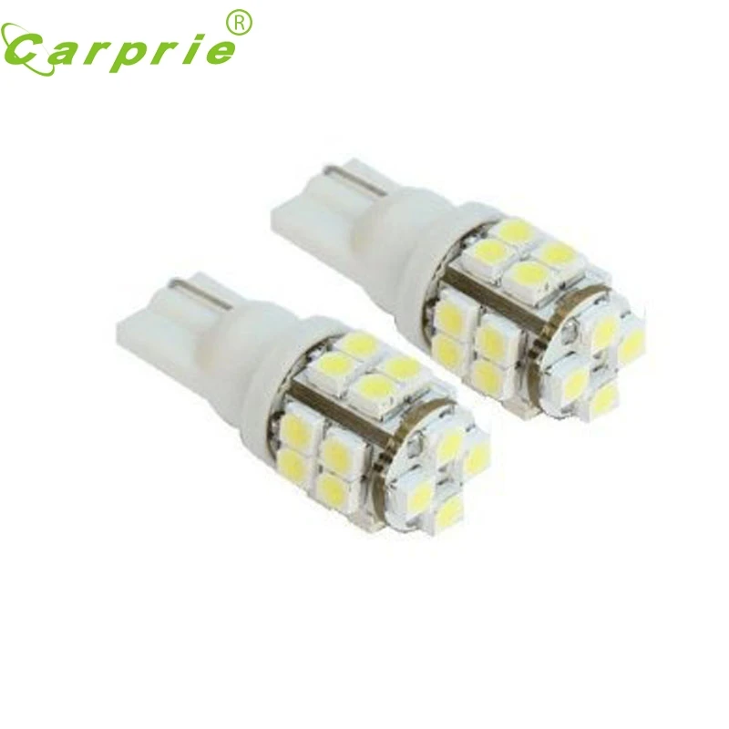 

New Arrival 2pcs 20-SMD T 10 12V Light LED Replacement Bulbs White