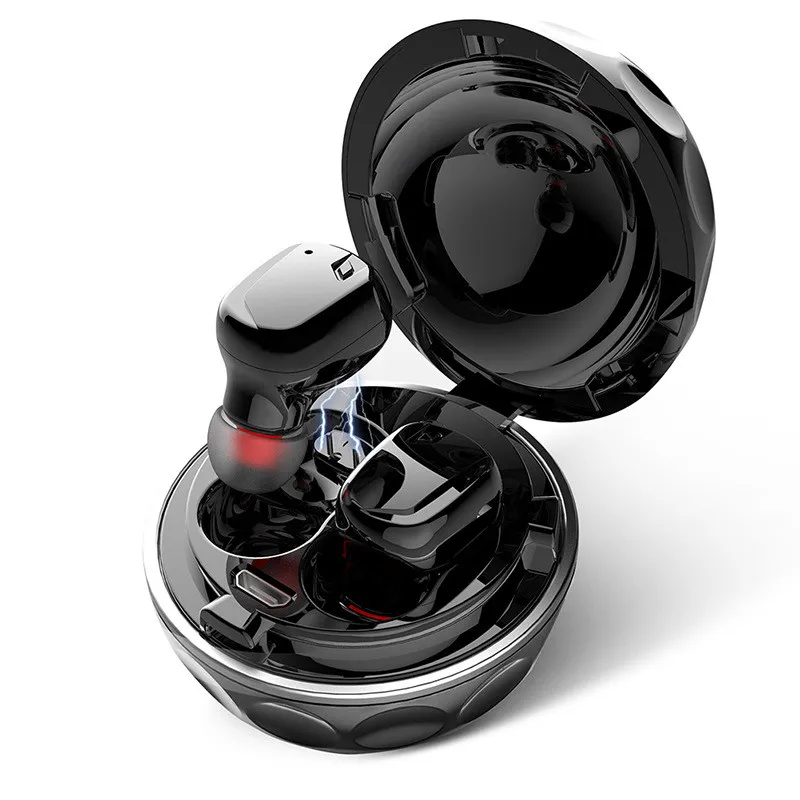 

Wireless Earbuds, TWS Mini Bluetooth Earbuds True Stereo IPX5 Sweatproof Sports Car Bluetooth Headset For Iphone Samsung Ipad