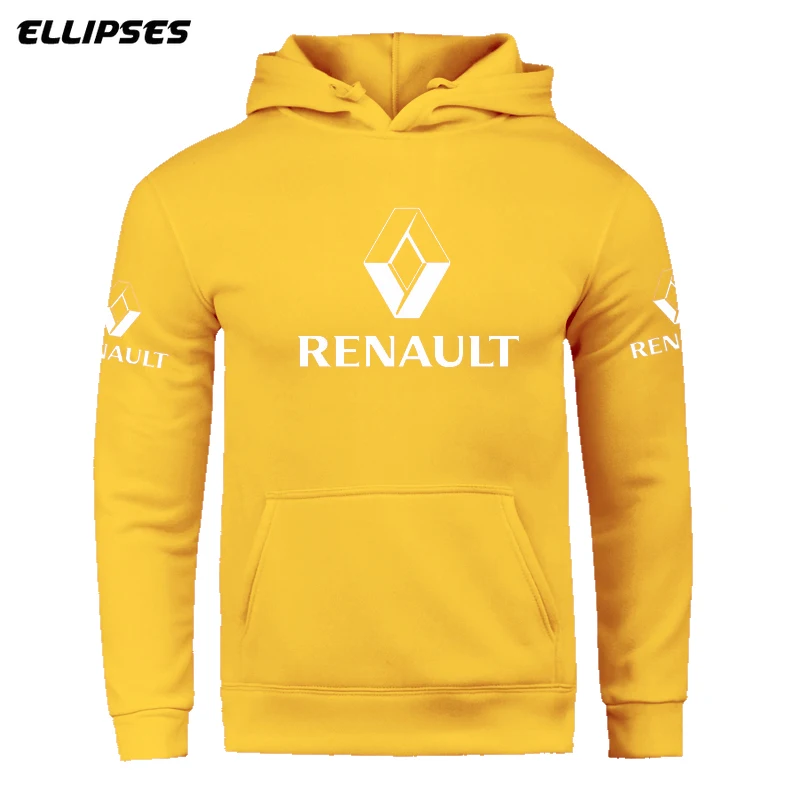 Толстовки с логотипом Renault модная спортивная одежда принтом толстовки для мужчин