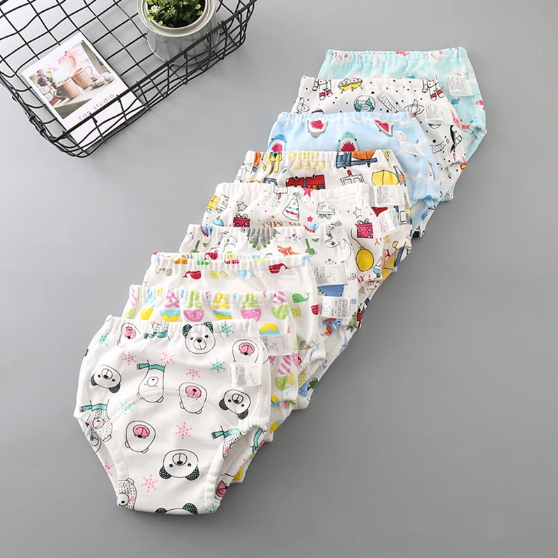

Baby Reusable Toddler Training Pants Washable Cotton Diapers Nappy Infant soft Cloth Diaper summer Pants Nappy Changing Panties