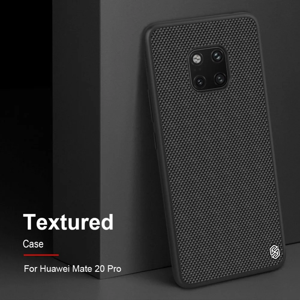 Чехол для Huawei Mate 20 Pro деловой чехол 6 39 дюйма NILLKIN с текстурой 3D мягким краем |